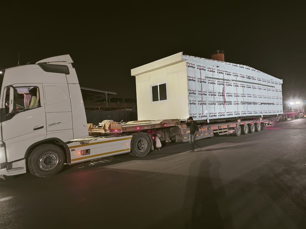 نقل بلدوزرات